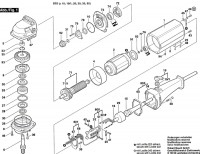 Bosch 0 602 303 001 ---- Hf-Angle Grinder Spare Parts